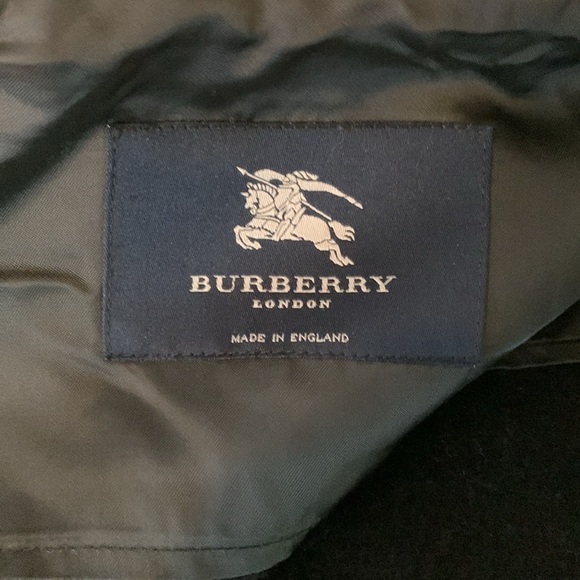 Burberry wool coat with toggles - Picture 3 of 6